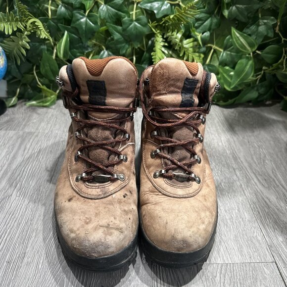 Vintage Nike ACG Hiking Waterproof Leather Boots Men Size US 9 Brown main image 10